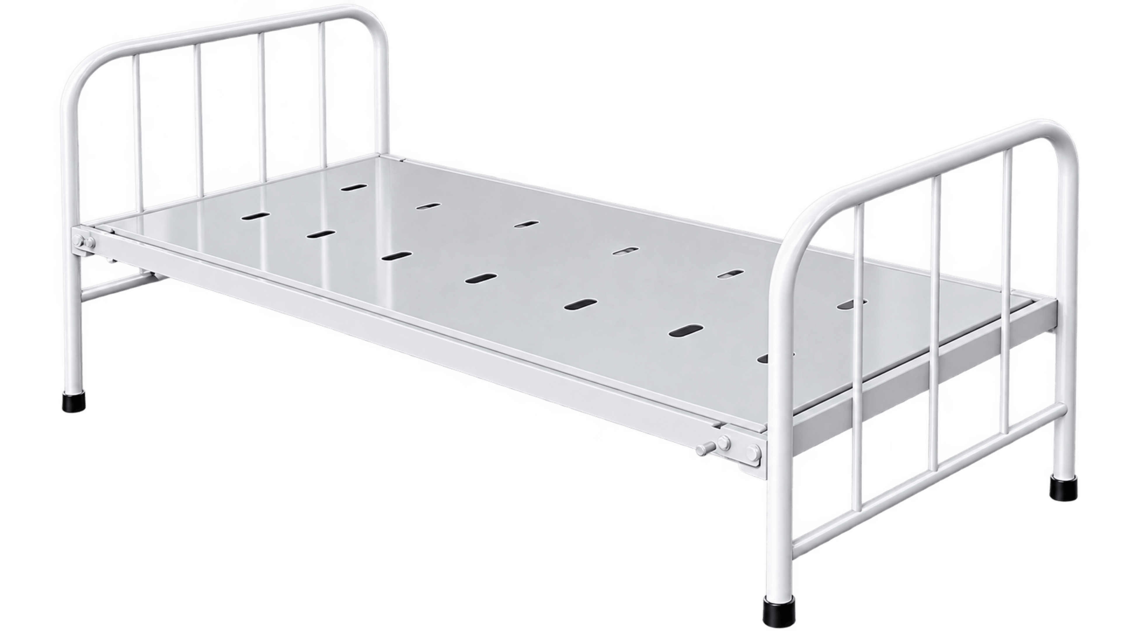 ZAKKAA Basic Steel Bed – Hospital & Patient Care Bed