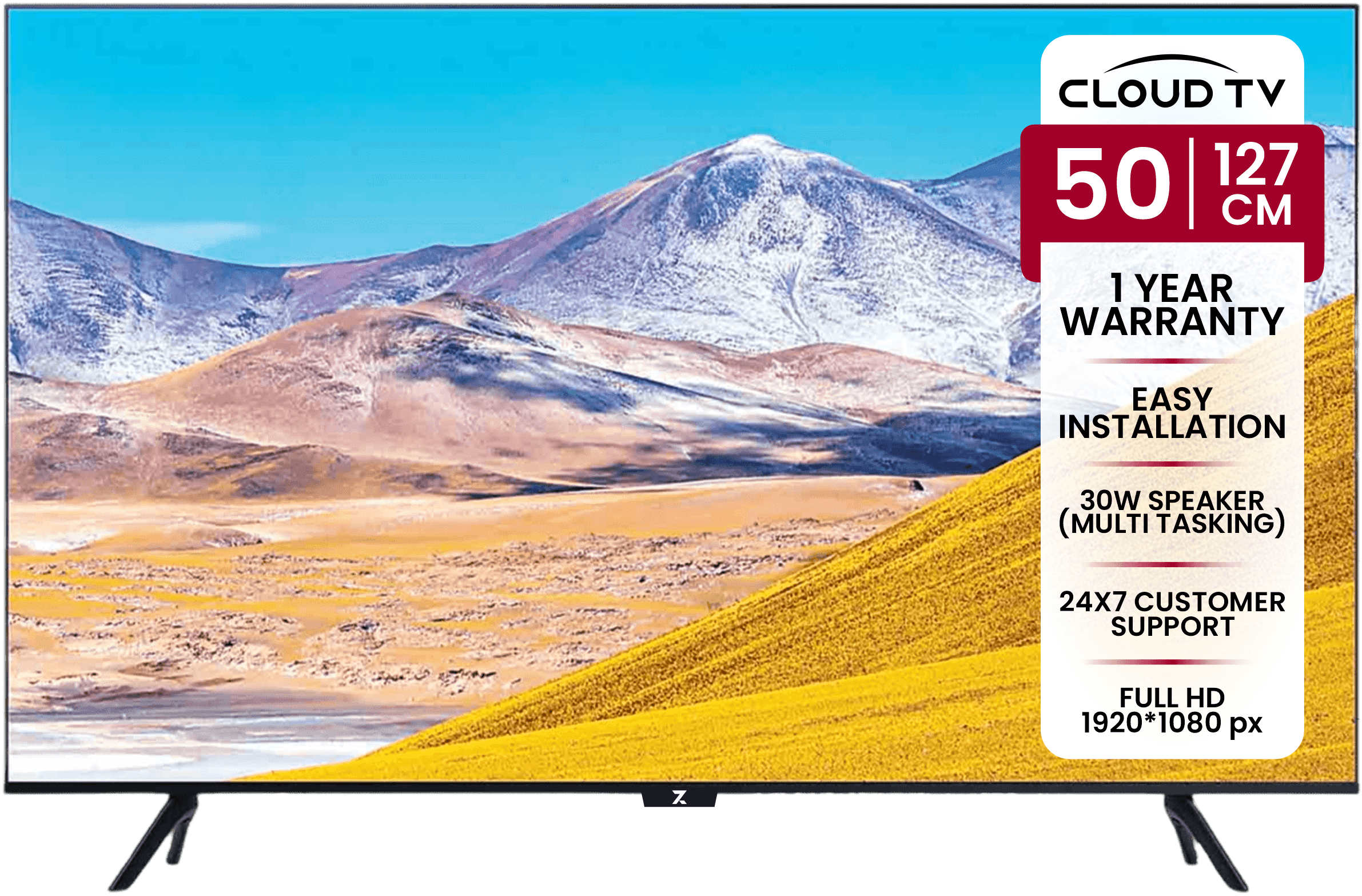 ZAKKAA Cloud TV Full HD LED TV ZKCT 17