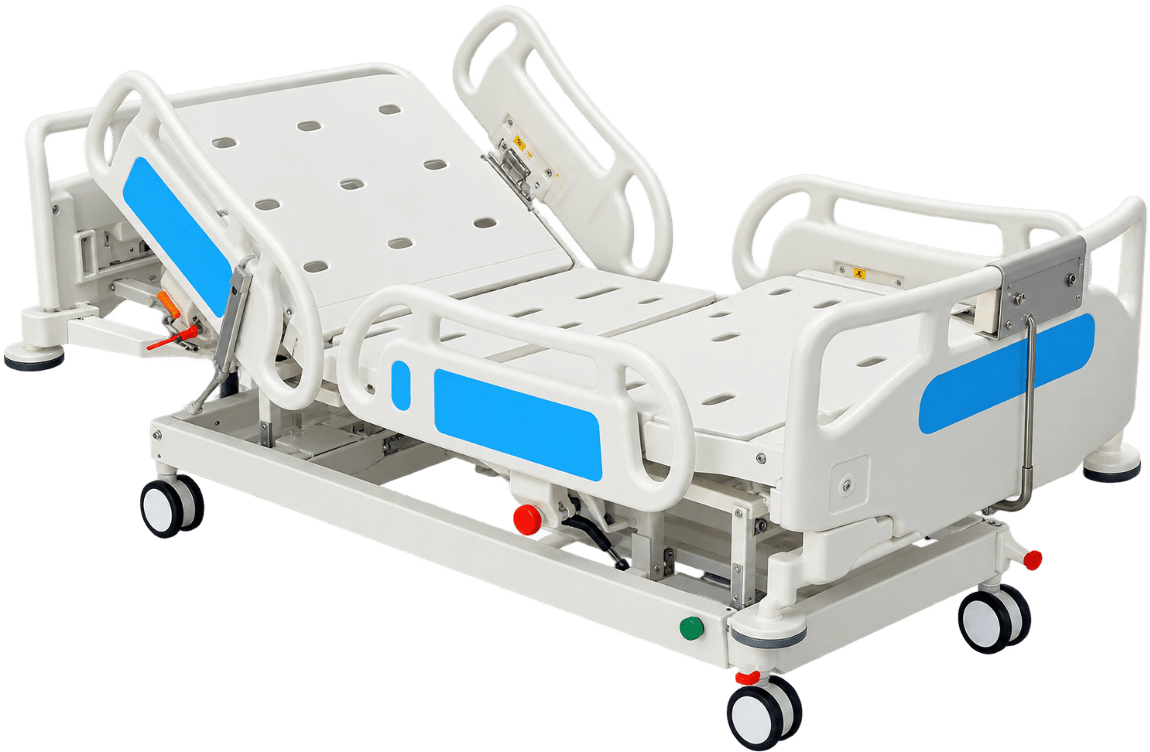 Revive Pro Motorised ICU Bed with CPR Function | Advanced Hospital Critical Care Bed
