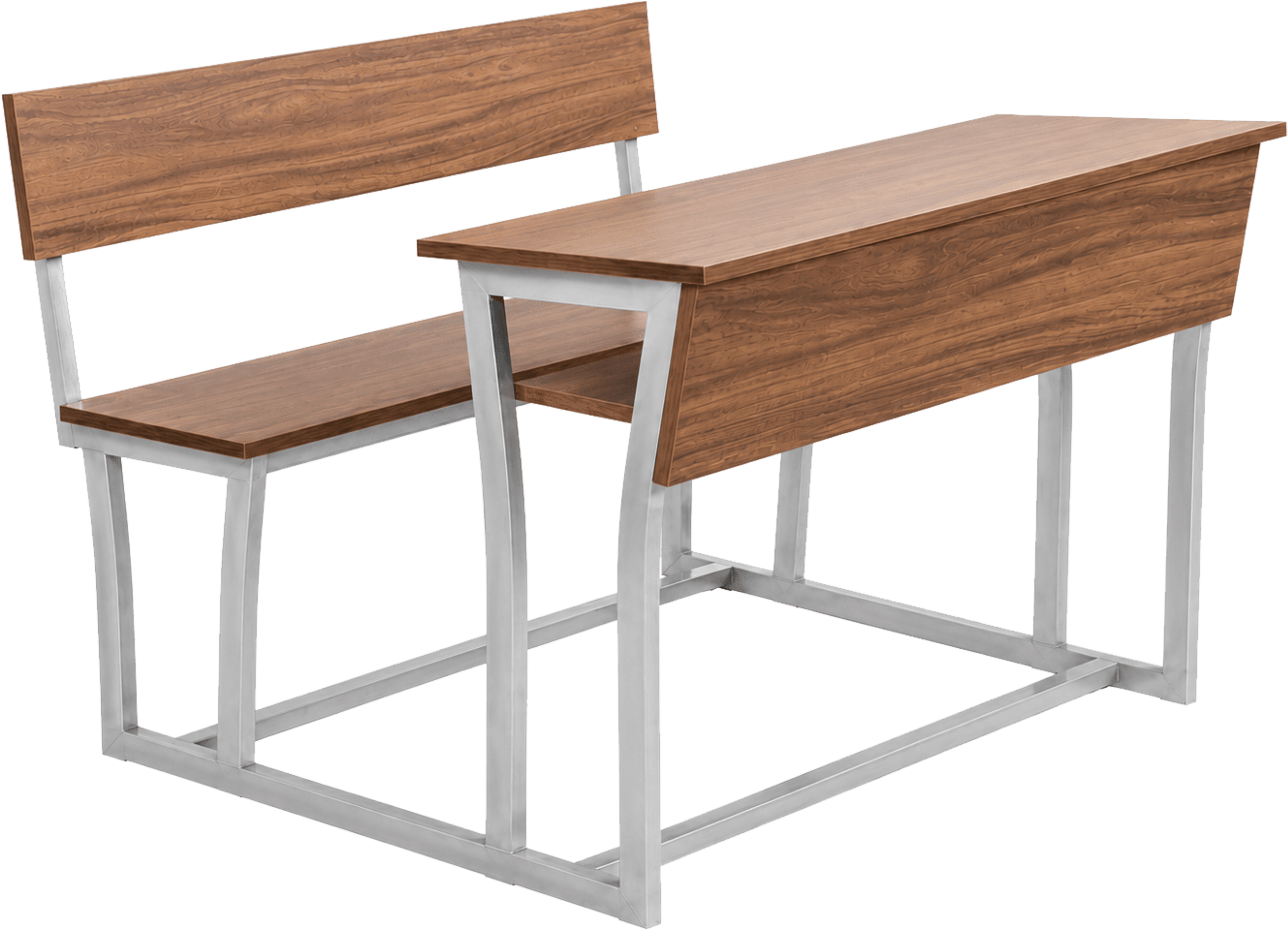 School Desk & Bench Set
