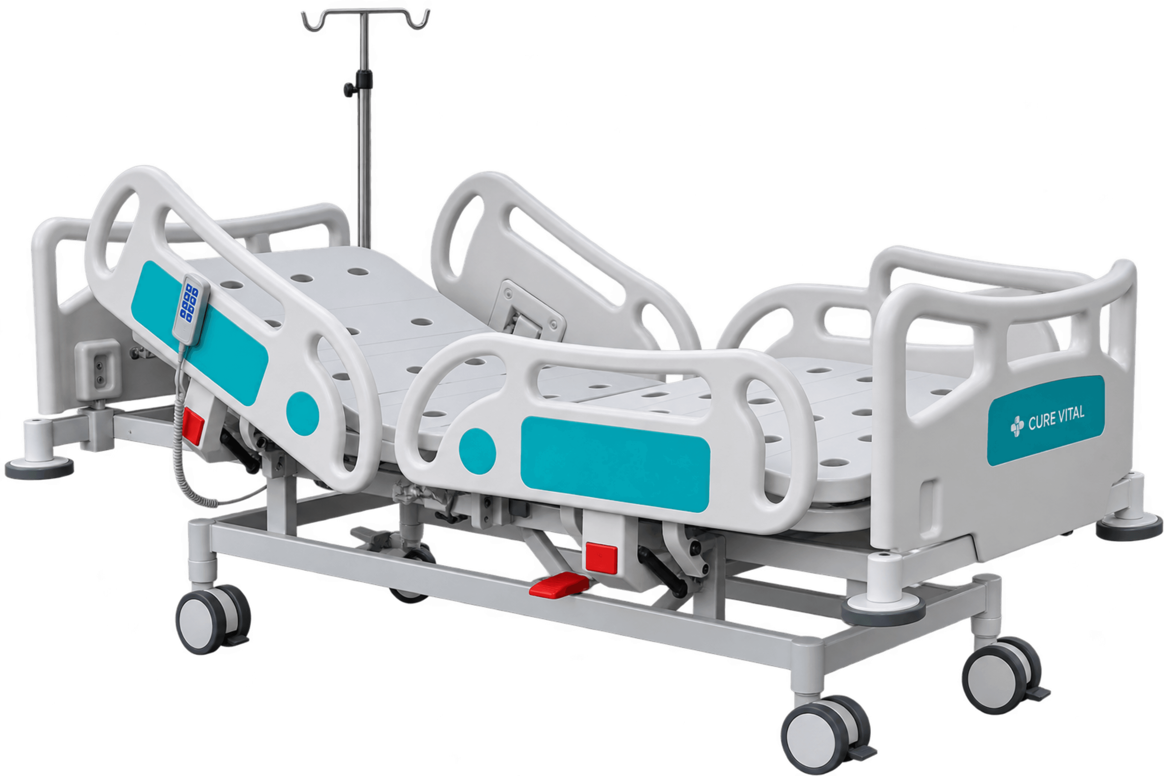 Revive Standard Semi-Motorised ICU Bed | Advanced Patient Care Hospital Bed