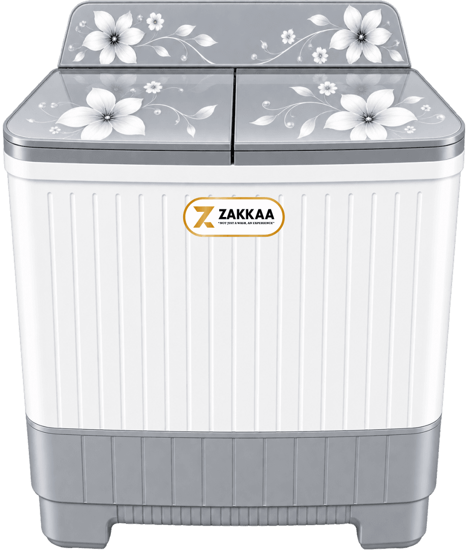 ZAKKAA ZKWM-22 11.5 KG Semi-Automatic Washing Machine