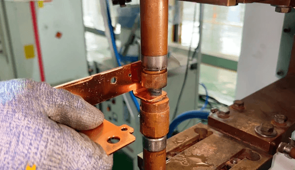 Copper Bed Spot Welding