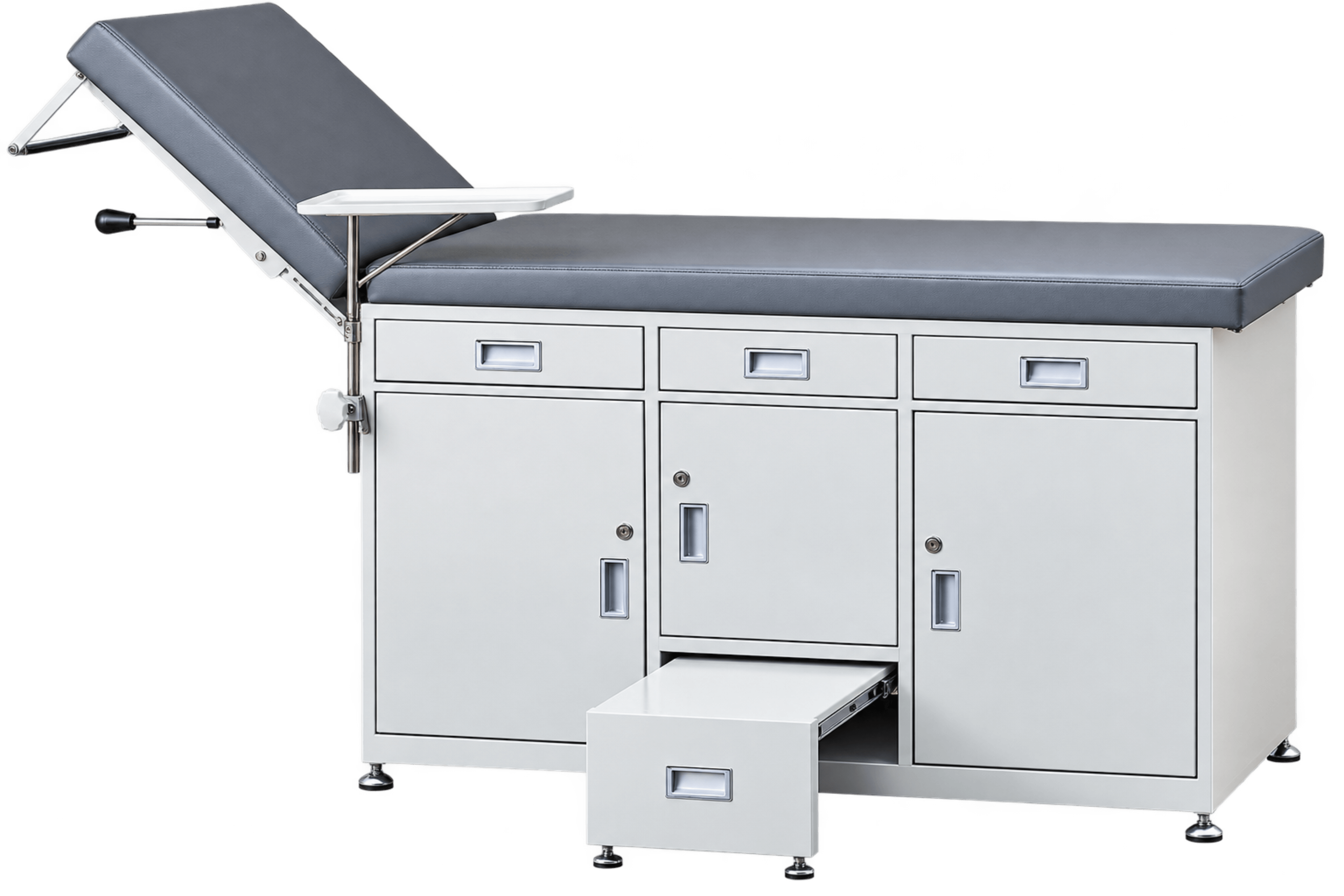 ZAKKAA Examination Couch with Foot Rest – Gas Spring Medical Examination Table