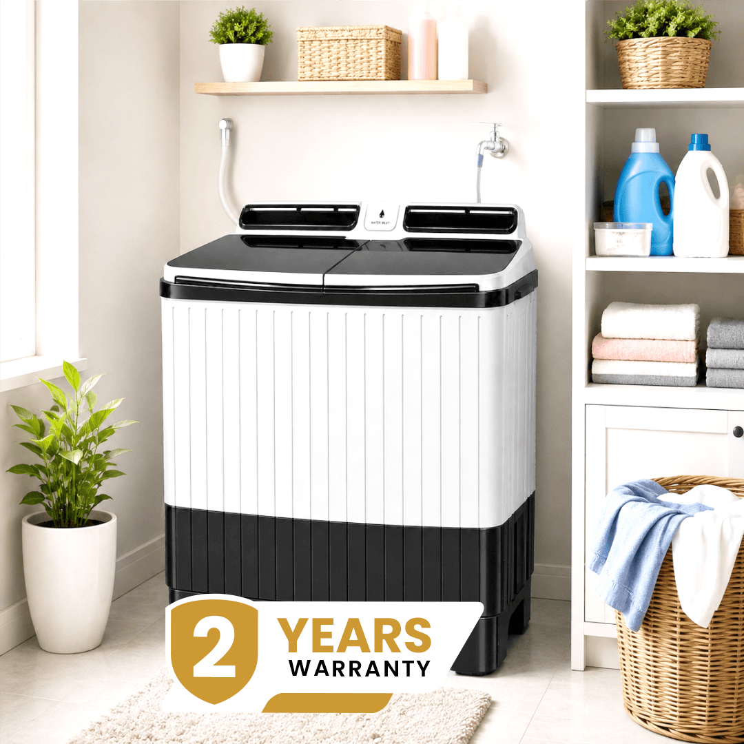 ZAKKAA ZKWM-20 10.5 KG Semi-Automatic Washing Machine