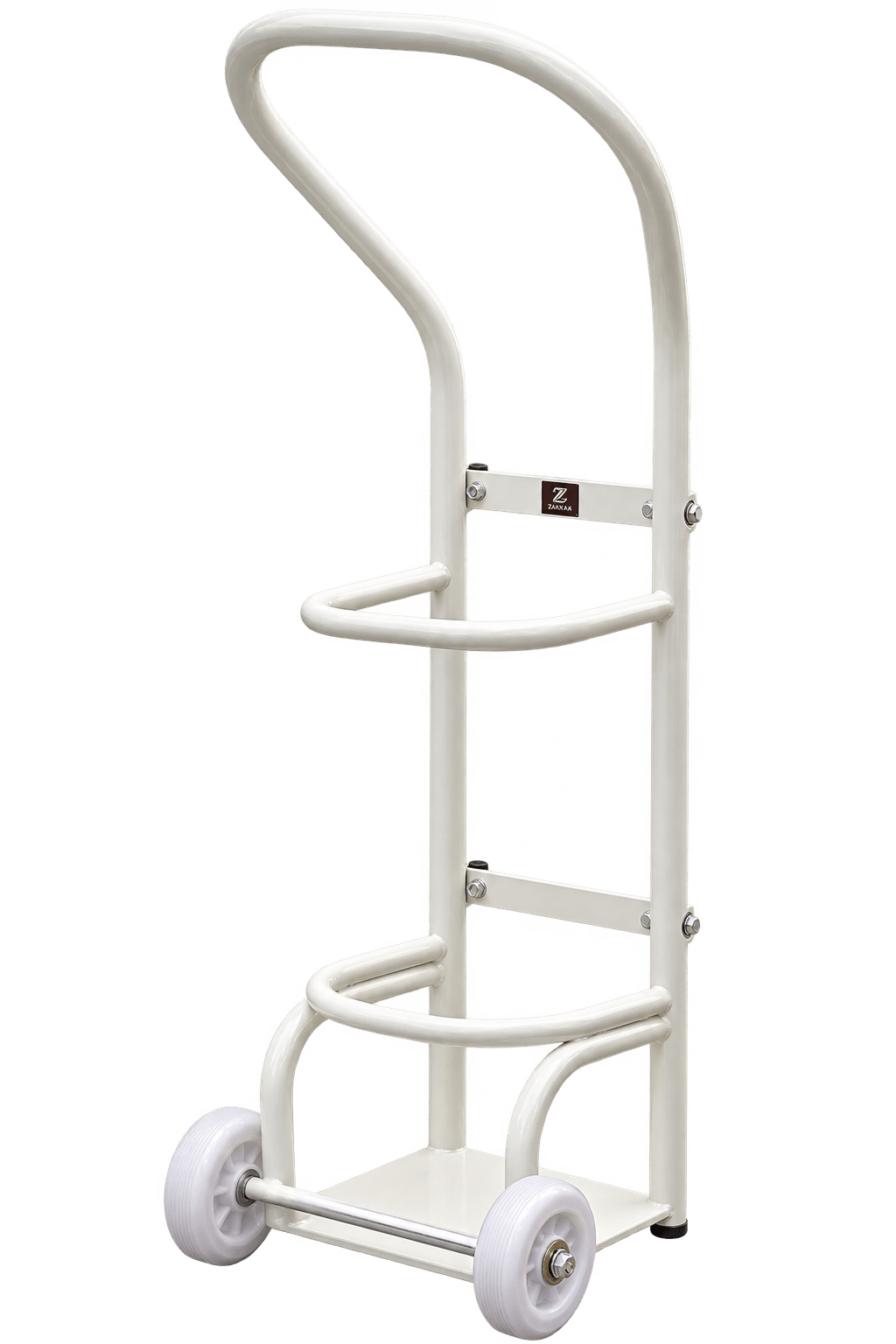 ZAKKAA Oxygen Cylinder Trolley MS for Hospitals