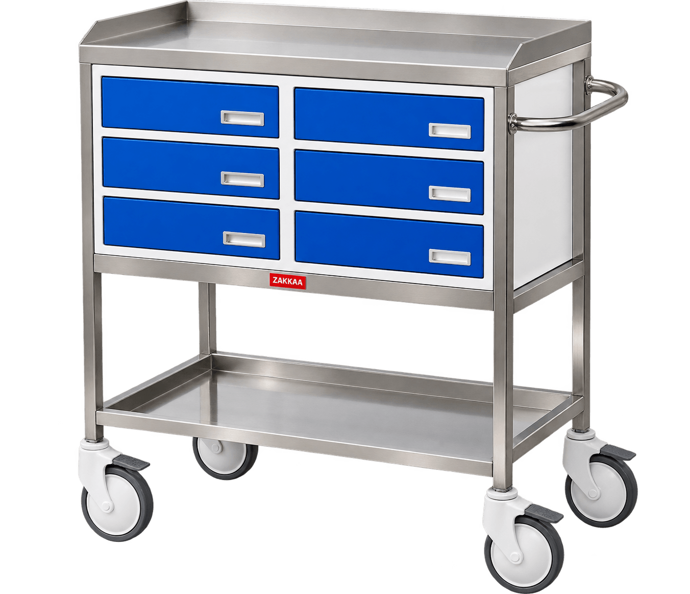 ZAKKAA Medicine Trolley SS