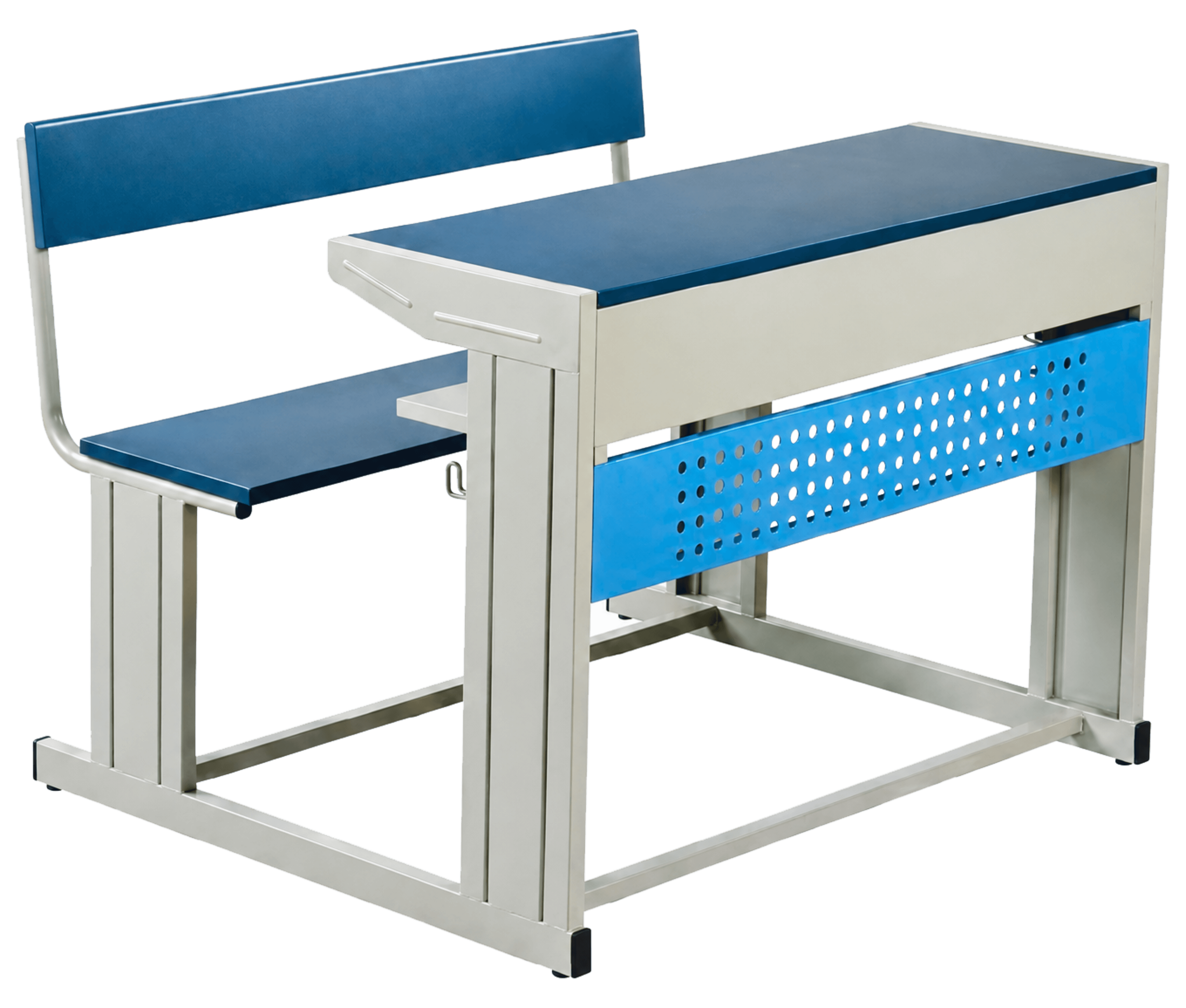 ZAKKAA Institutional Desk & Chair Set – Single Seater Classroom Desk