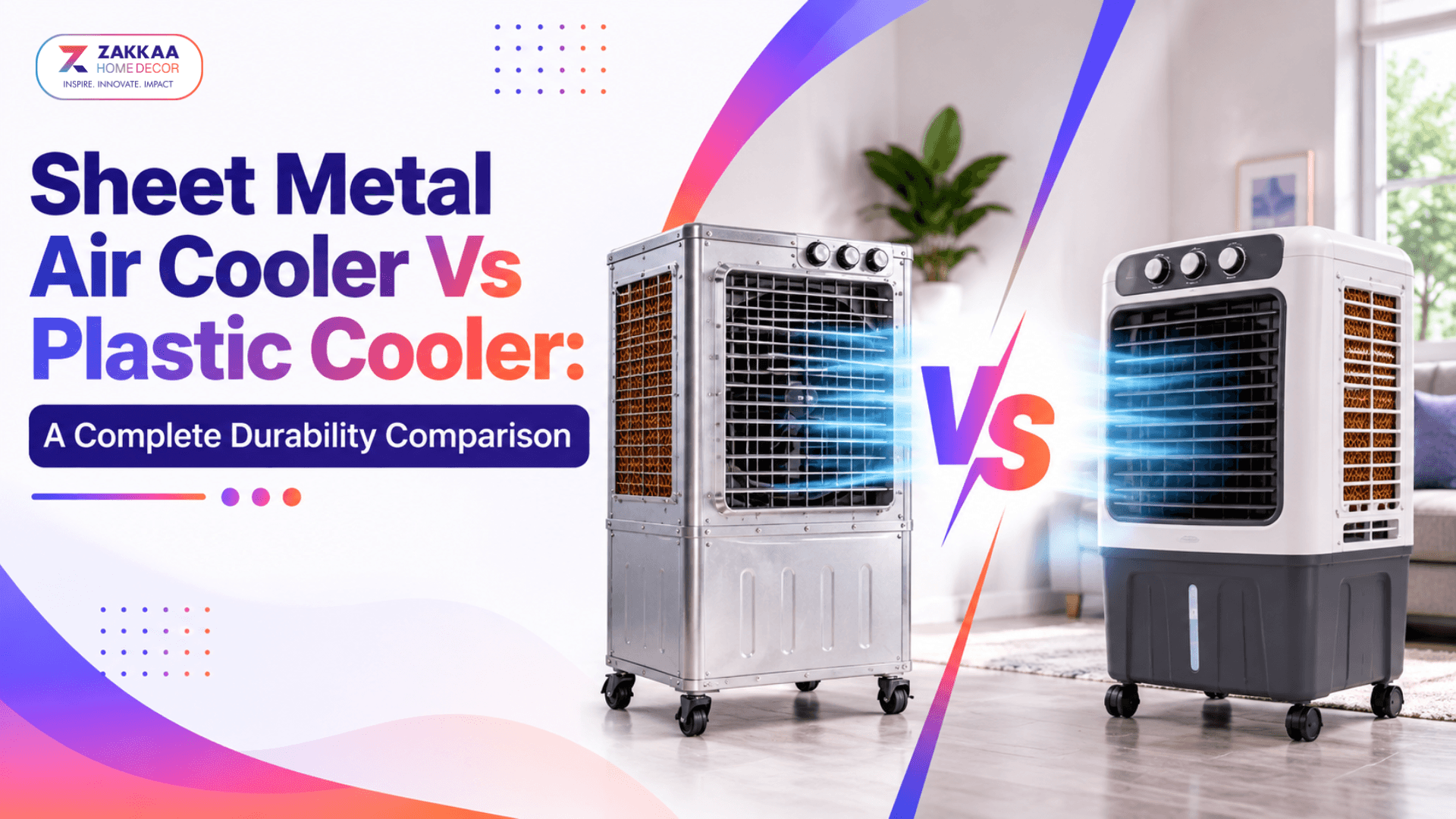 Sheet Metal Air Cooler Vs Plastic Cooler: A Complete Durability Comparison