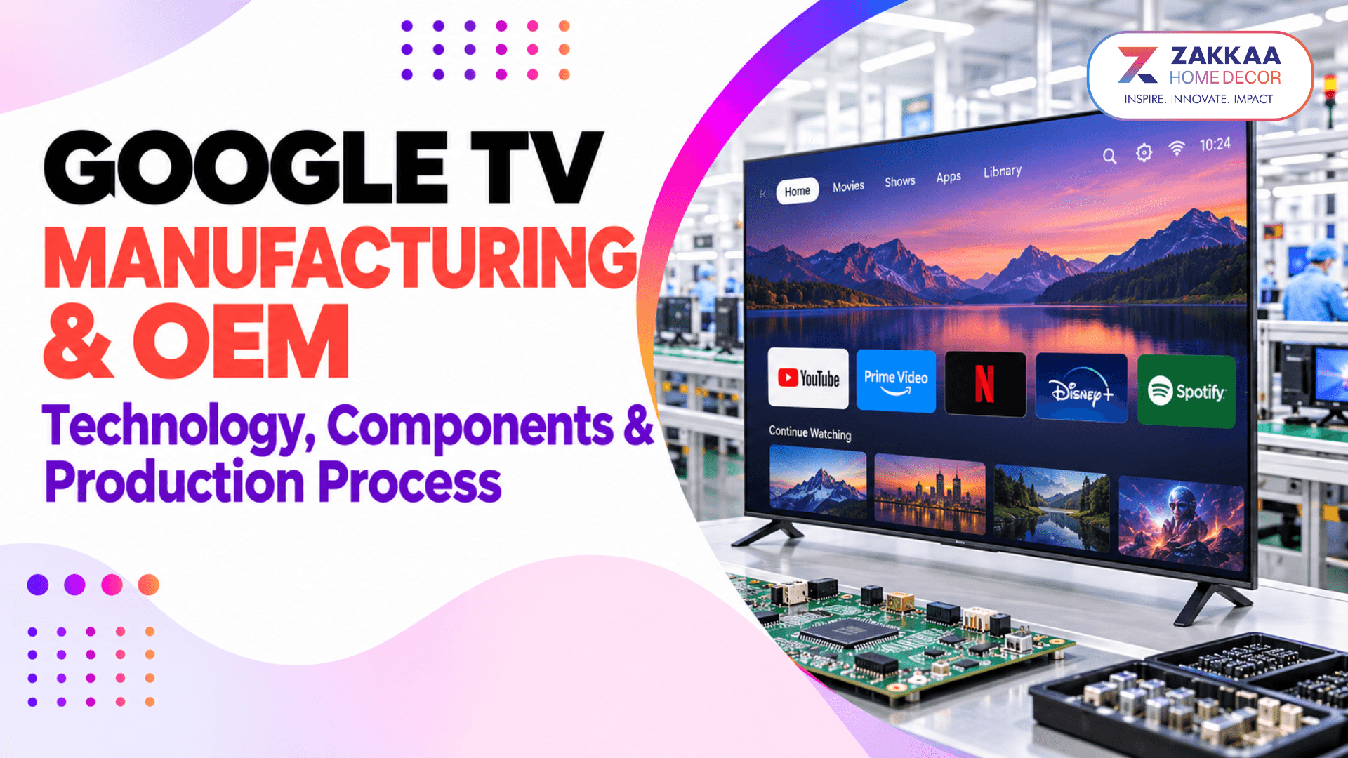 Google TV Manufacturing & OEM: Technology, Components & Production Process