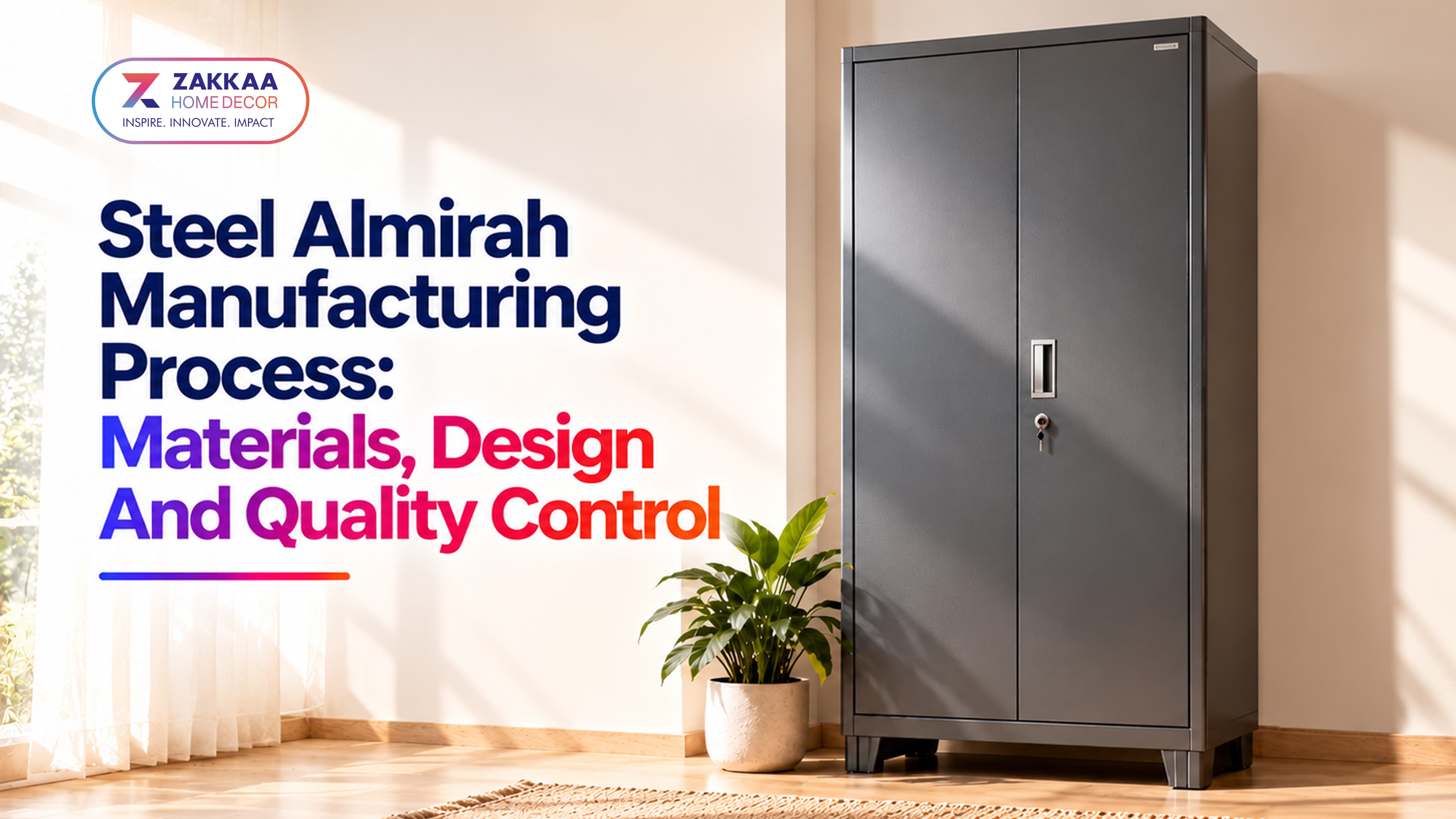 Steel Almirah Manufacturing Process: Materials, Design And Quality Control