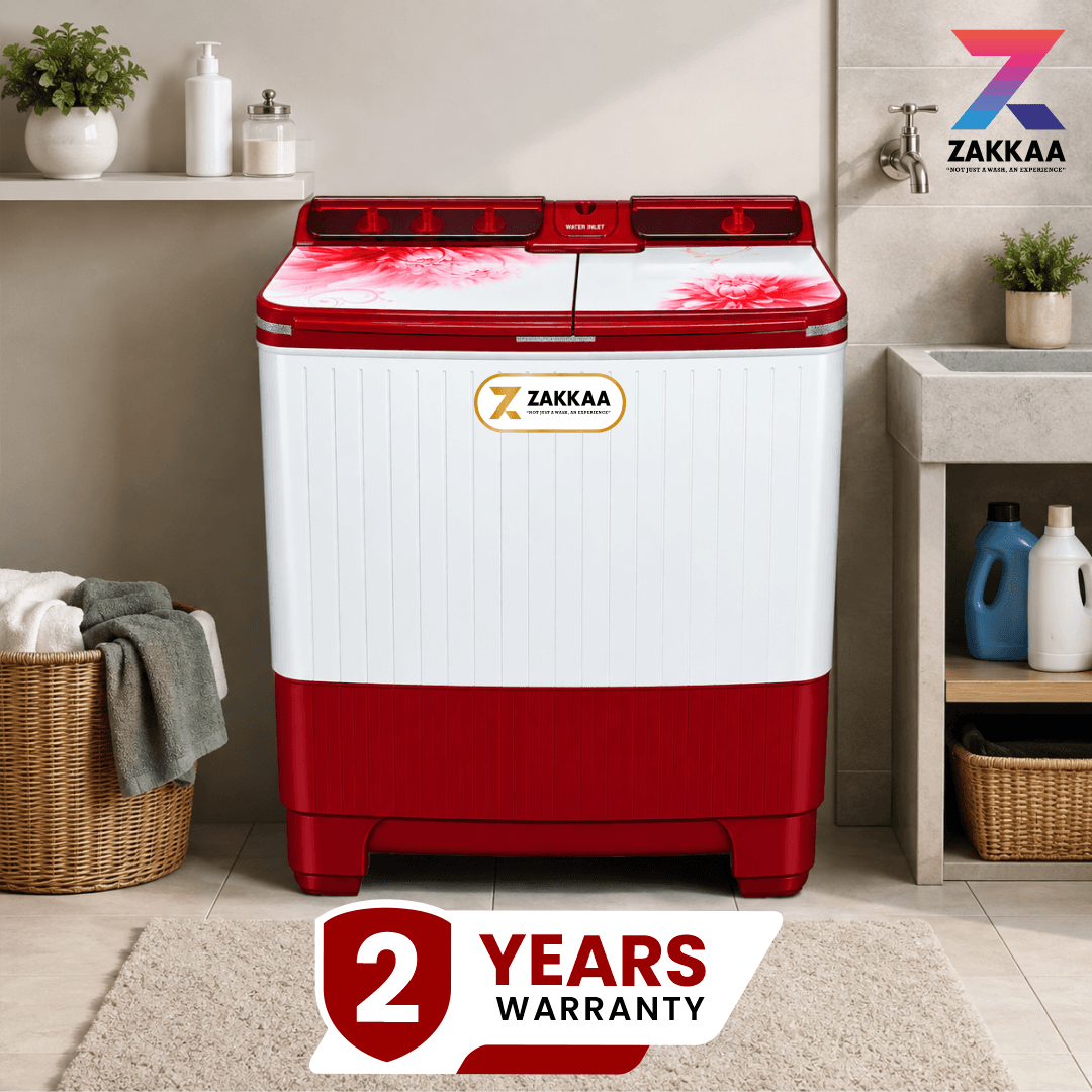 ZAKKAA ZKWM-18 9 KG Semi-Automatic Washing Machine