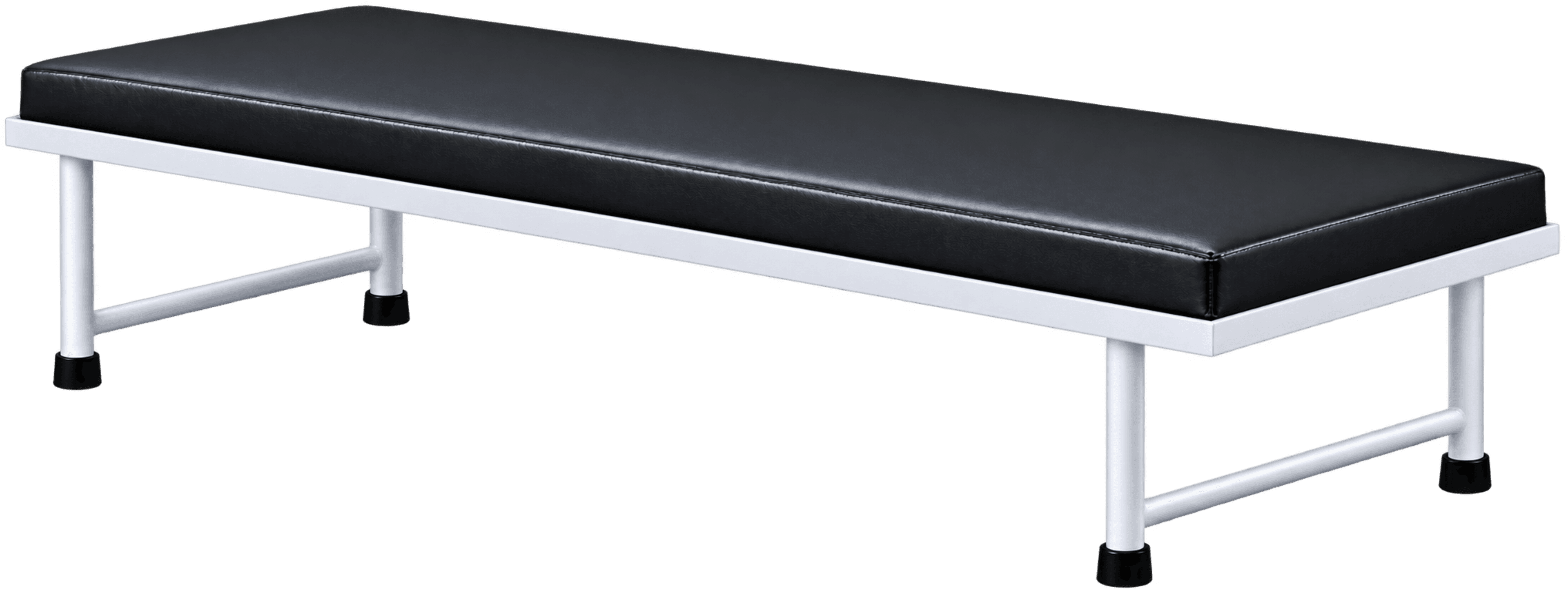 ZAKKAA Plain Attendant Bed with Mattress – Hospital Attendant Cot
