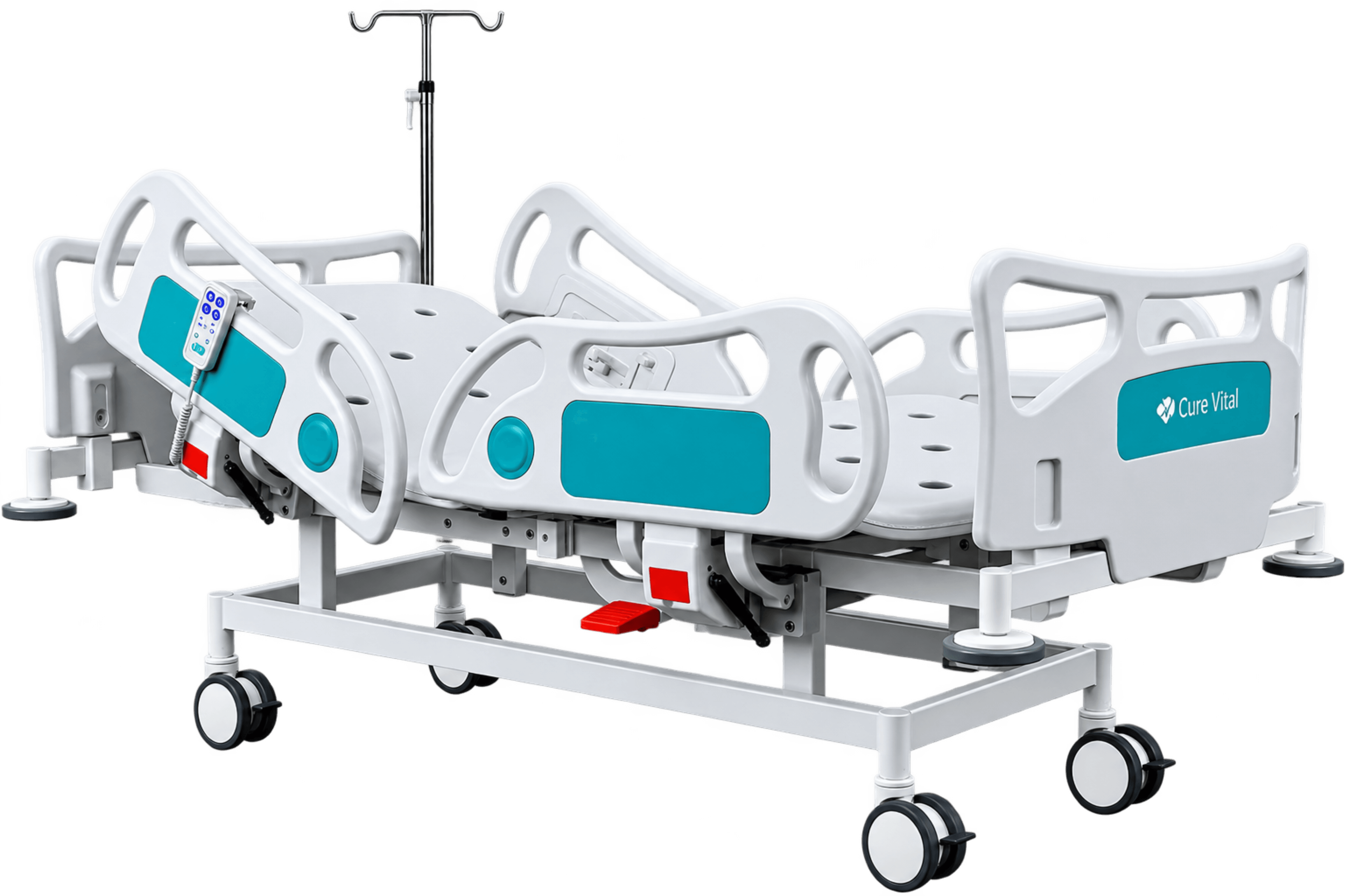 ZAKKAA CURE ACTIVE Semi-Motorised Hospital Flower Bed