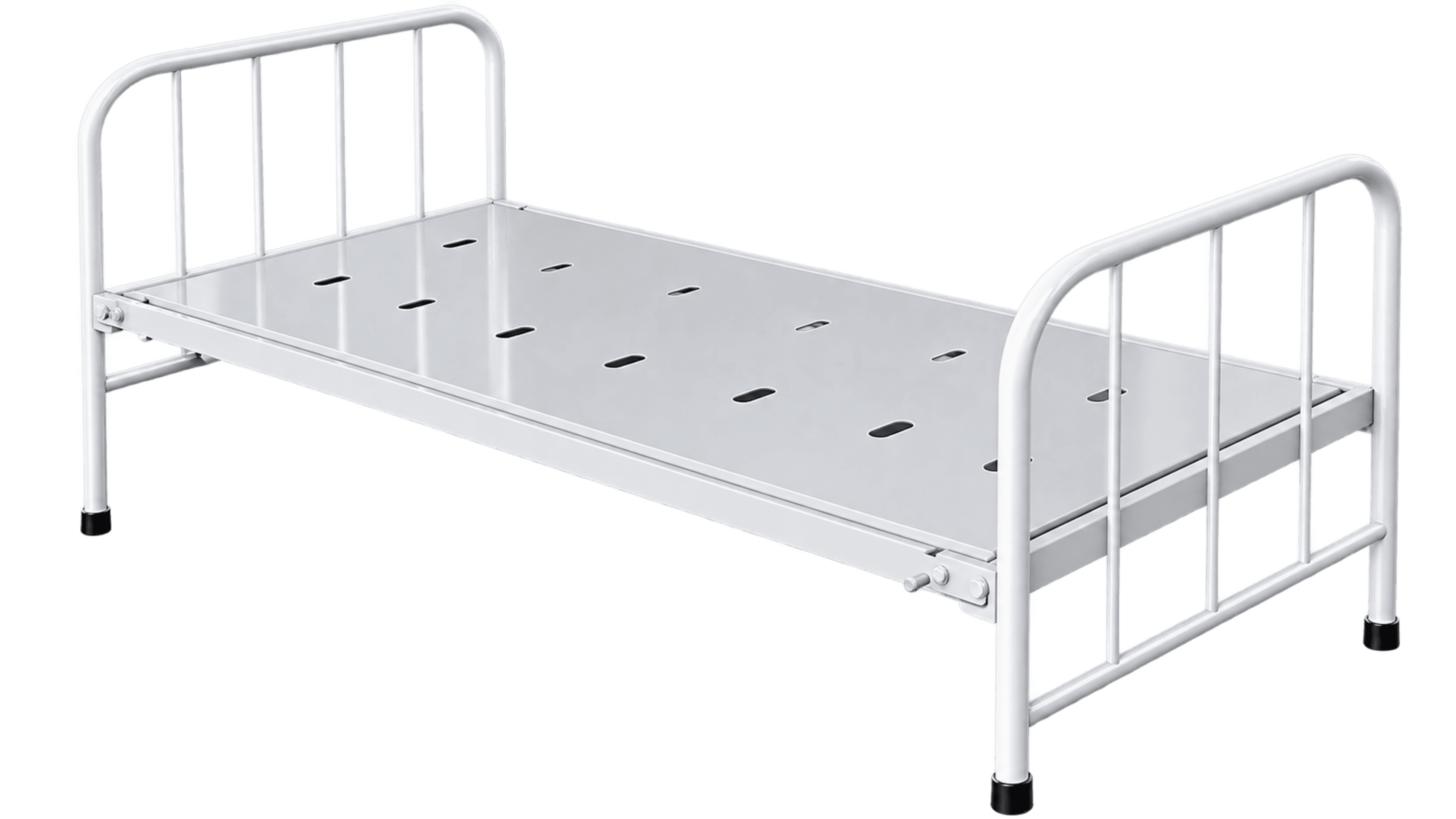 ZAKKAA Basic Steel Bed – Hospital & Patient Care Bed