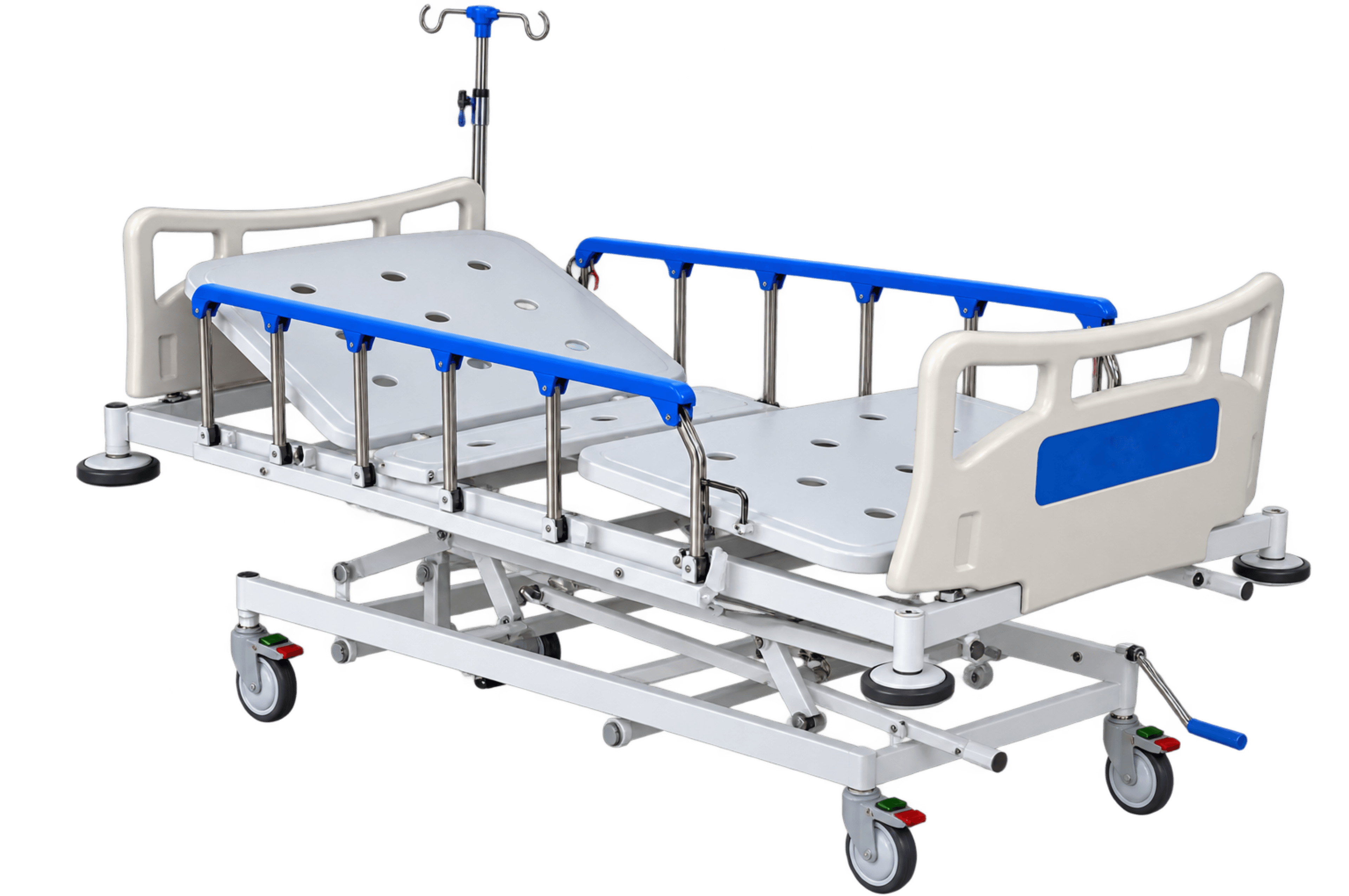 ZAKKAA Manual ICU Bed – Hospital Critical Care Bed