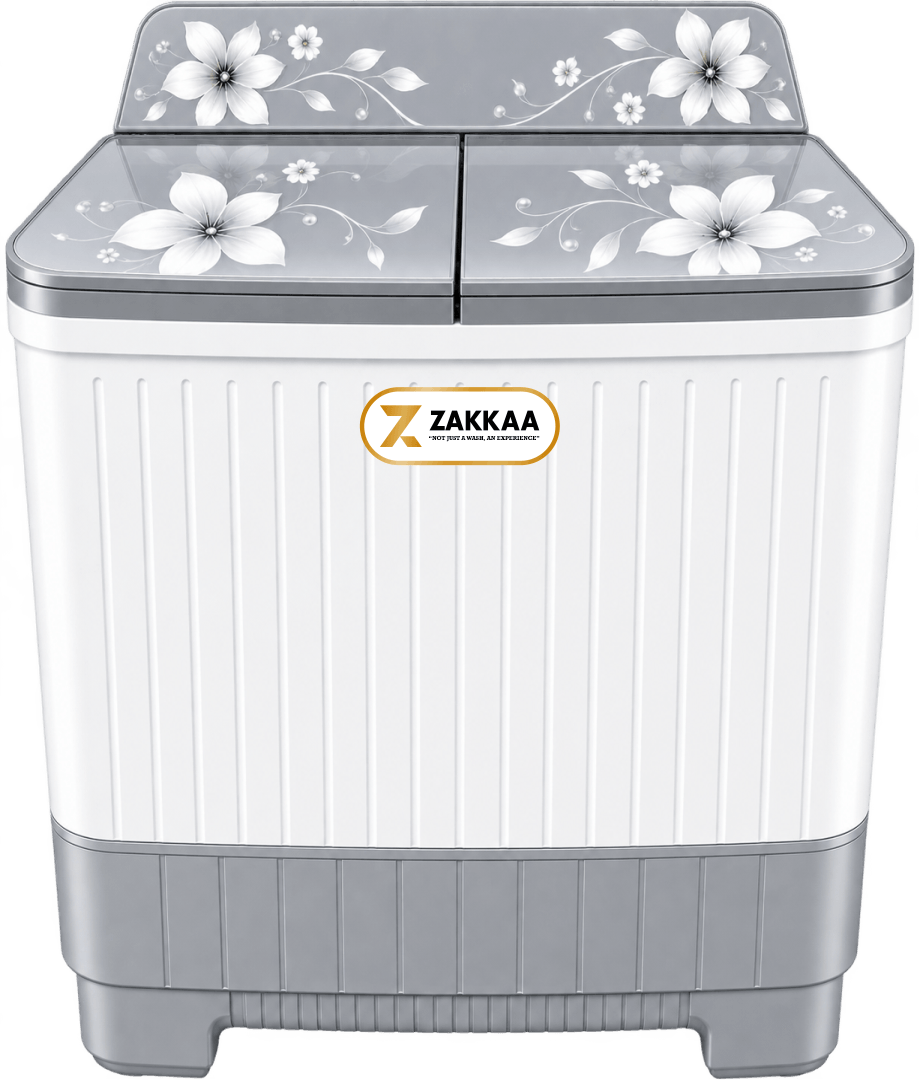 ZAKKAA ZKWM-22 11.5 KG Semi-Automatic Washing Machine