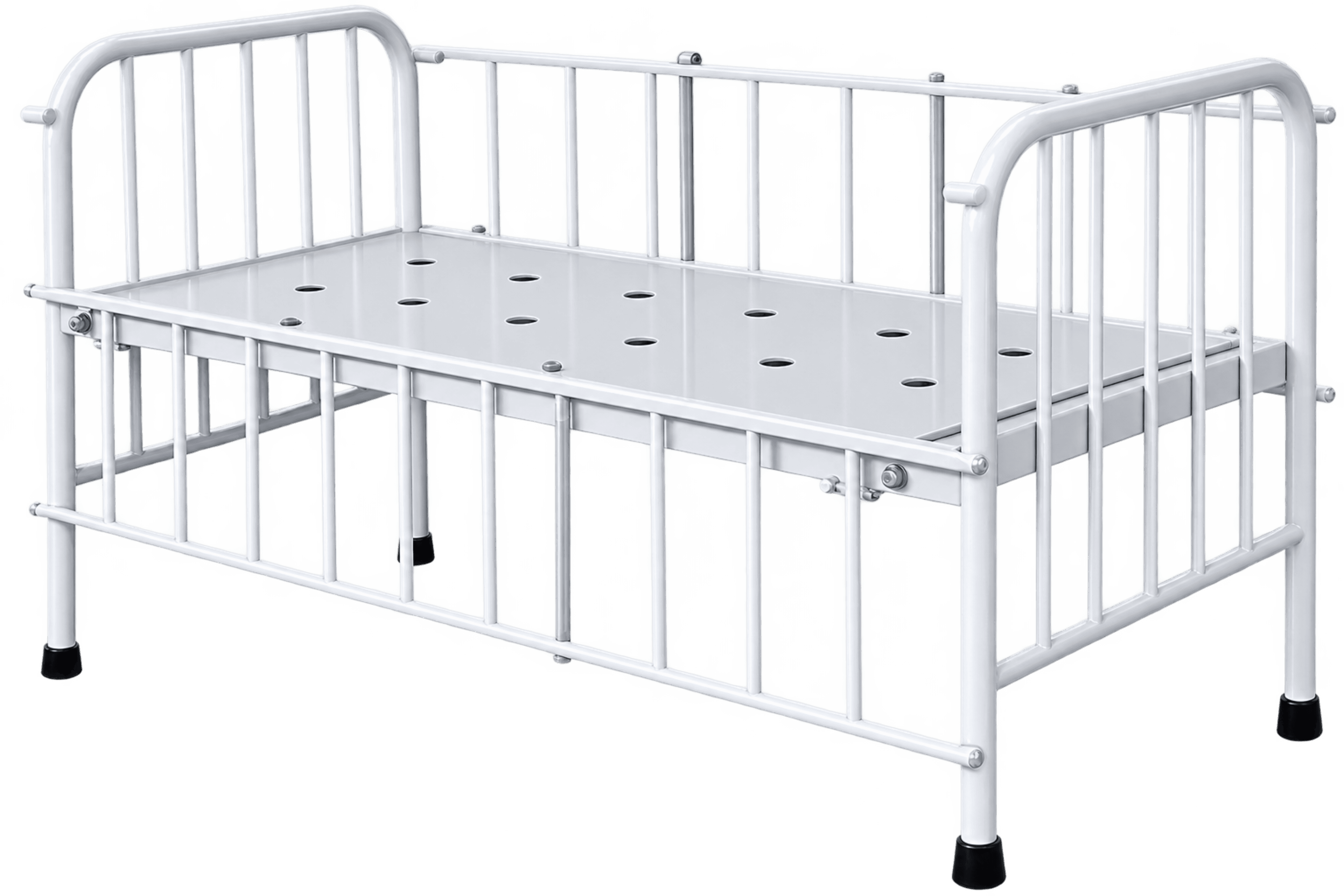 ZAKKAA Pediatric General Hospital Bed – Steel Patient Care Bed
